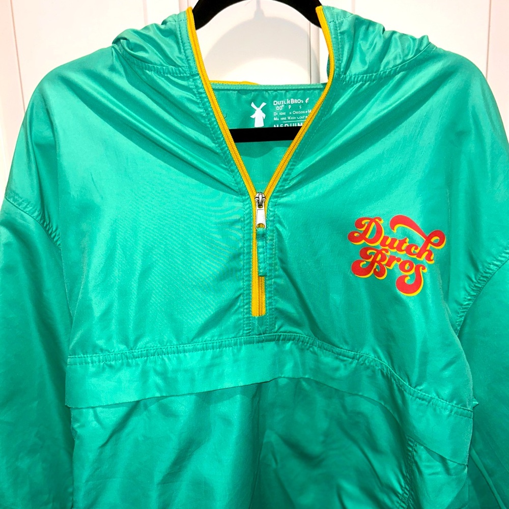 Green, Wind Breaker, Dutch Bros